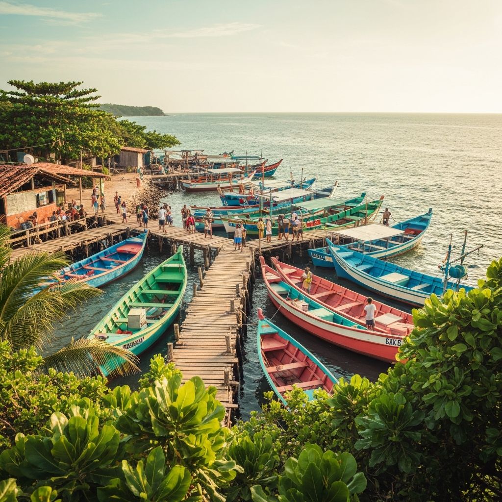 Arrival at Barra Grande