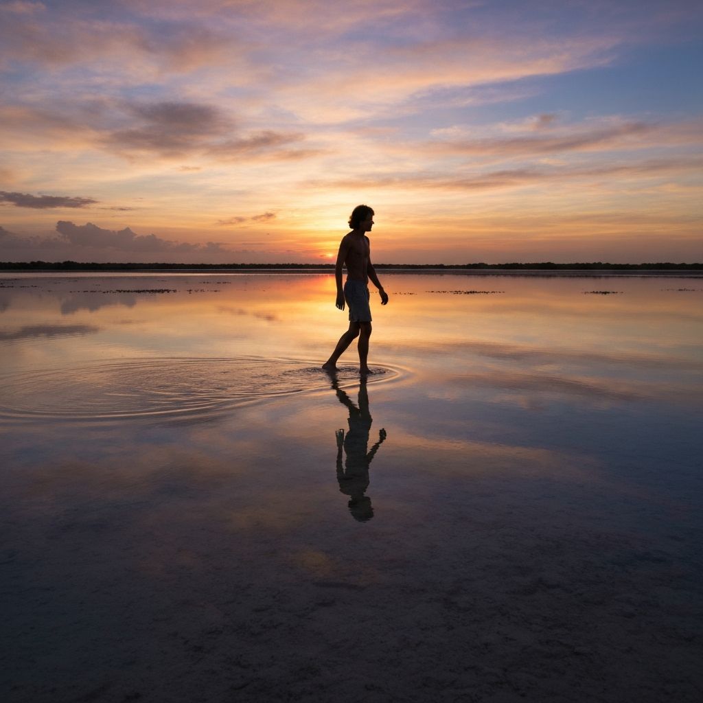 Lagoa do Cassange at Low Tide