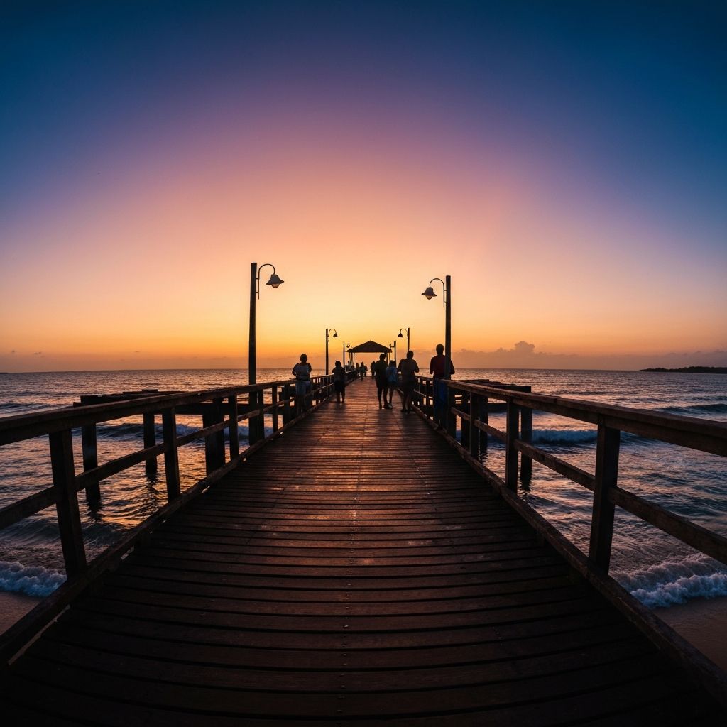 Sunset at Ponta do Mutá